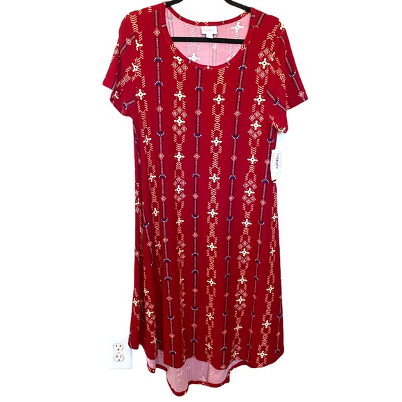 LuLaRoe Dresses & Skirts - NWT LuLaRoe Carly Dress, Leggings Fabric, Size M